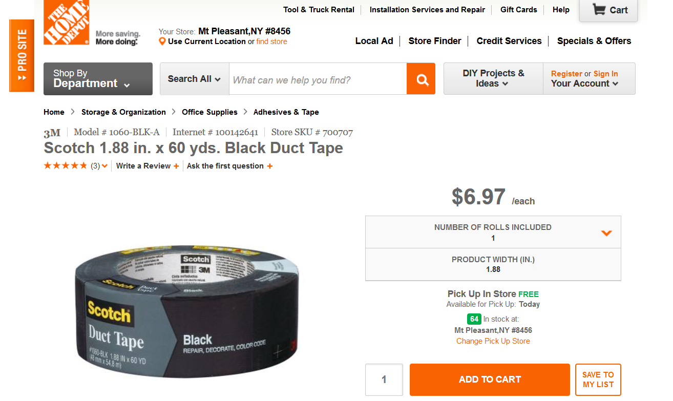 Black Duct Tape