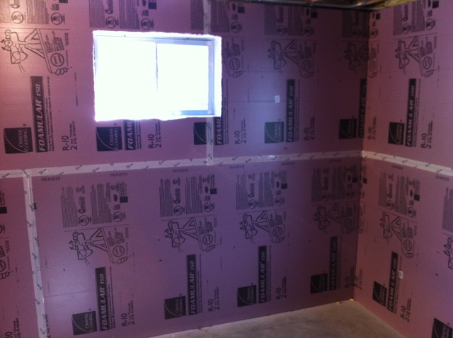 Pink insulation