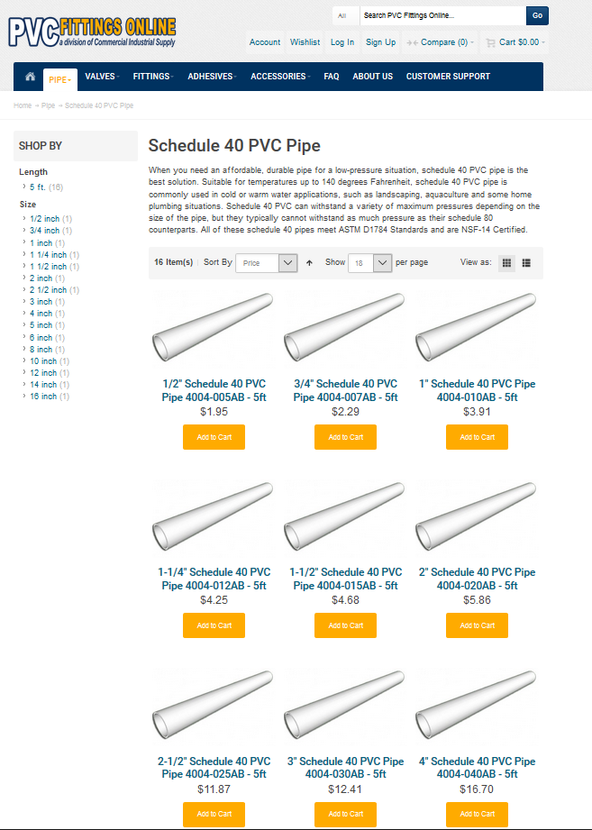 PVC Pipes
